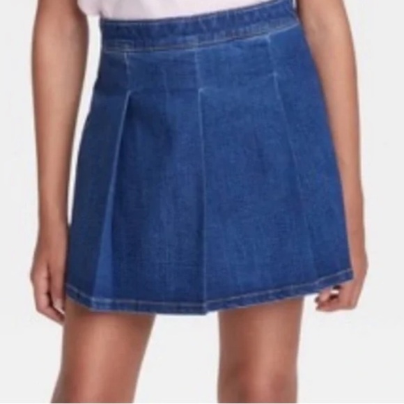 ART Class girls 10-12Y pleated denim skirt - Picture 4 of 11